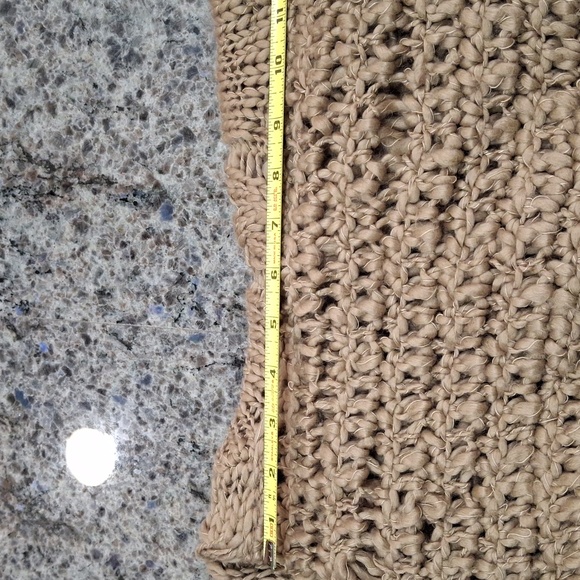 "CHELSEA AND VIOLET" SZ. L., Brown acrylic, button down cardigan. - Picture 11 of 16